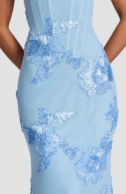 Elaris Blue Maxi Dress