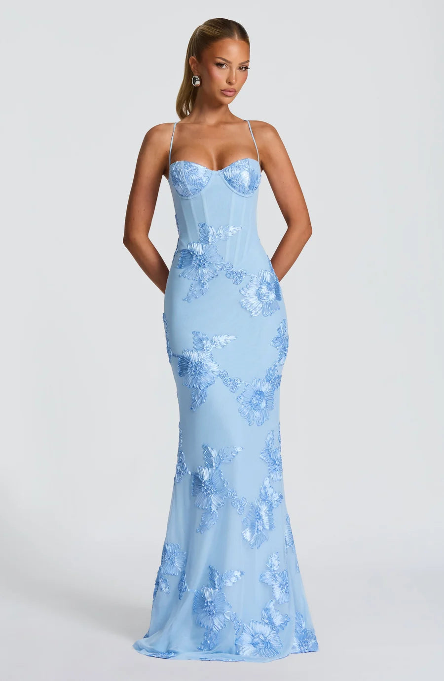 Elaris Blue Maxi Dress